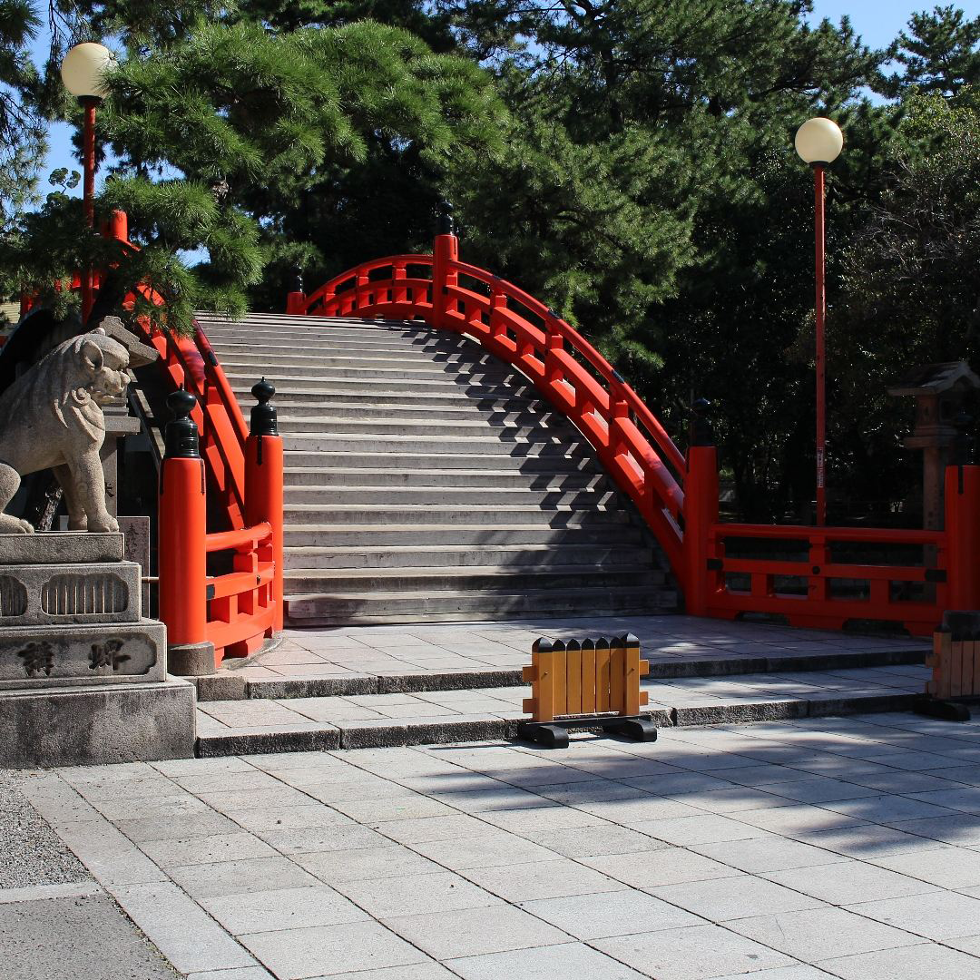 Tourist with backpack
